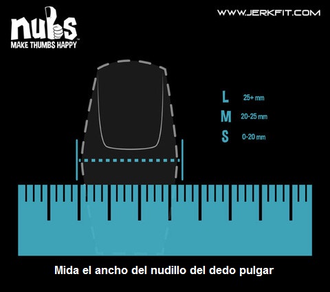 Tabla de tallas Nubs